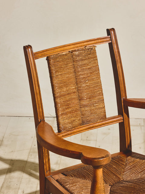 Wicker Rush Armchair