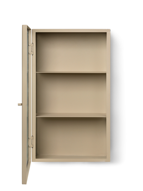 Haze Geometric Wall Cabinet with Knob