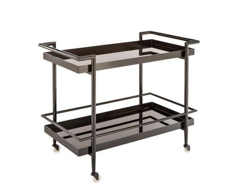 Livingston Modern Rectangle Bar Cart