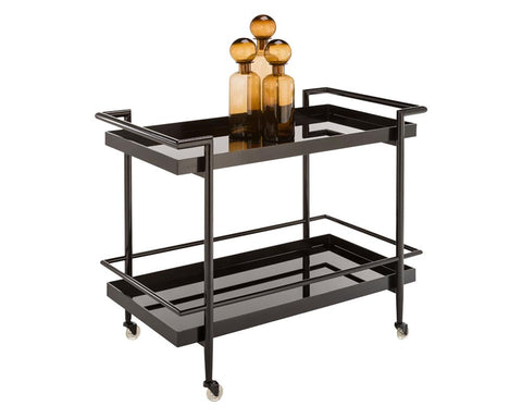 Livingston Modern Rectangle Bar Cart