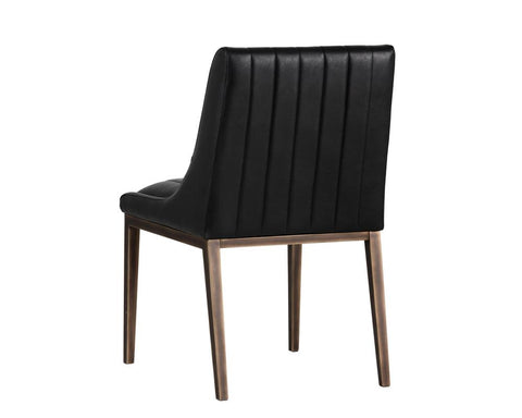 Industrial Creative Urban Wingback Upholstered Dining Side Chair