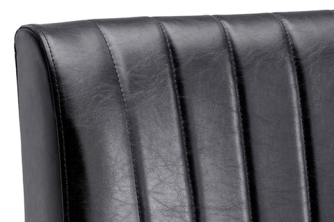 Industrial Creative Urban Wingback Upholstered Dining Side Chair