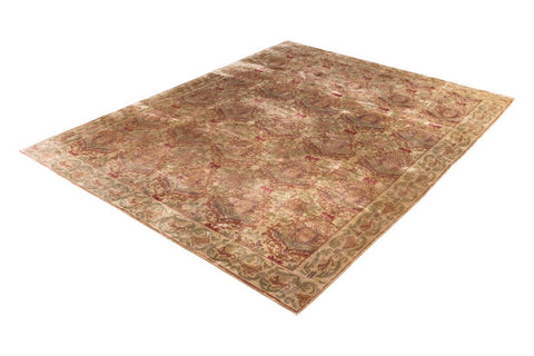 Rug & Kilim Art Deco Hand-Knotted Silk Rug - 8' x 10' - 9' x 12'