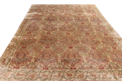 Rug & Kilim Art Deco Hand-Knotted Silk Rug - 8' x 10' - 9' x 12'