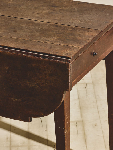 19th C. Drop Leaf Table