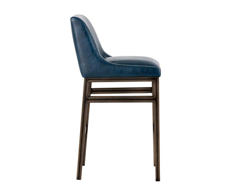 Industrial Creative Parsons Upholstered Urban Bar Stool