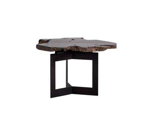 Sunpan Wyatt Nature-Driven Modernist Freeform End Table