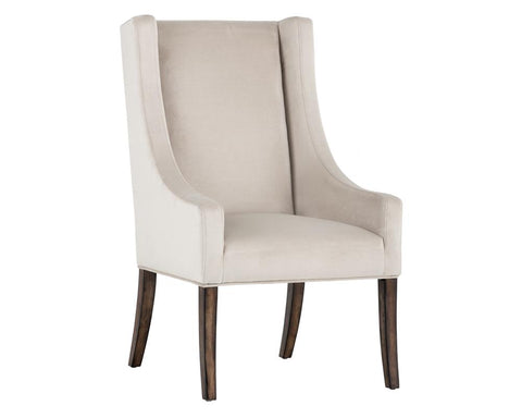 Aiden Artful Traditionalist Wingback Upholstered Armchair