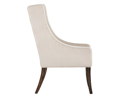 Aiden Artful Traditionalist Wingback Upholstered Armchair