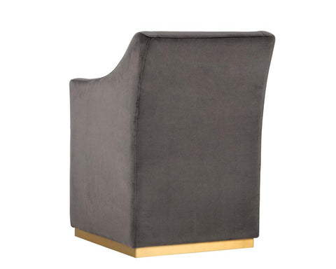 Pebble Industrial Creative Modern Barrel Lounge Chair