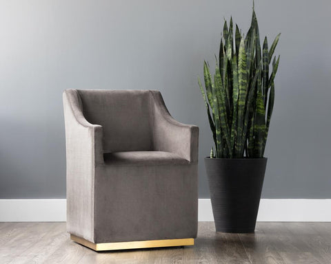 Pebble Industrial Creative Modern Barrel Lounge Chair