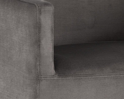 Pebble Industrial Creative Modern Barrel Lounge Chair