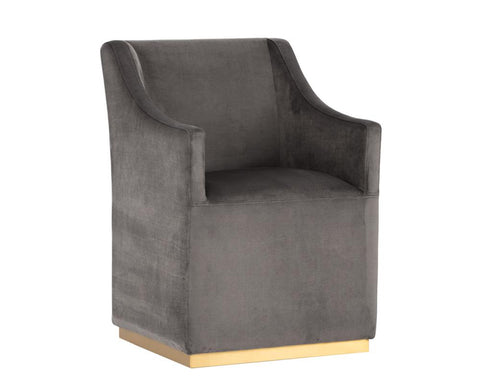 Pebble Industrial Creative Modern Barrel Lounge Chair