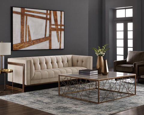 Ekon Modern Industrial Creative Tuxedo Sofa