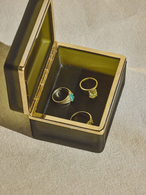 1960s Italian Murano Glass Box