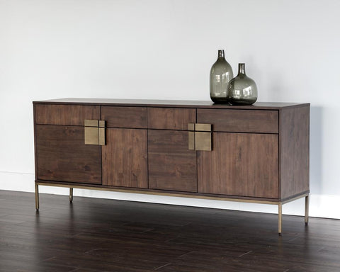 Jade Contemporary Sideboard Cabinet with Antique Finish