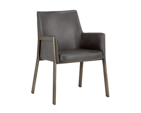 Parsons Timeless Minimalist Modern Upholstered Armchair