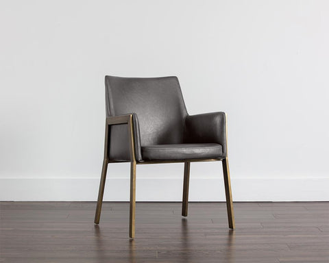 Parsons Timeless Minimalist Modern Upholstered Armchair
