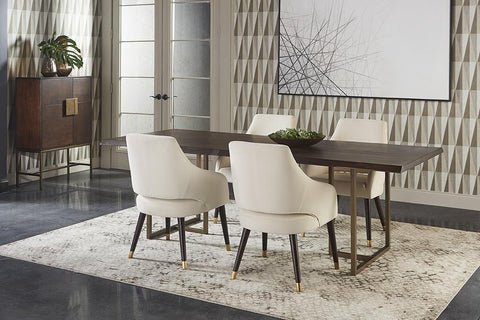 Donnelly Rustic Modern Rectangle Dining Table