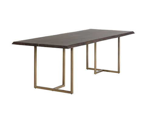 Donnelly Rustic Modern Rectangle Dining Table