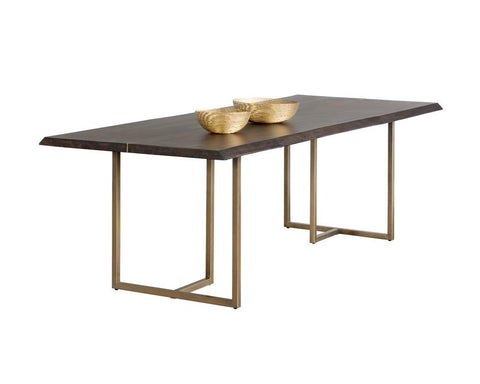 Donnelly Rustic Modern Rectangle Dining Table