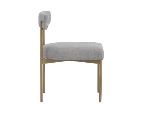 Timeless Minimalist Mid Century Upholstered Dining Side Chair