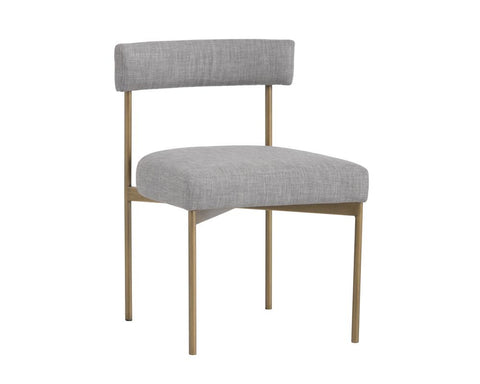 Timeless Minimalist Mid Century Upholstered Dining Side Chair
