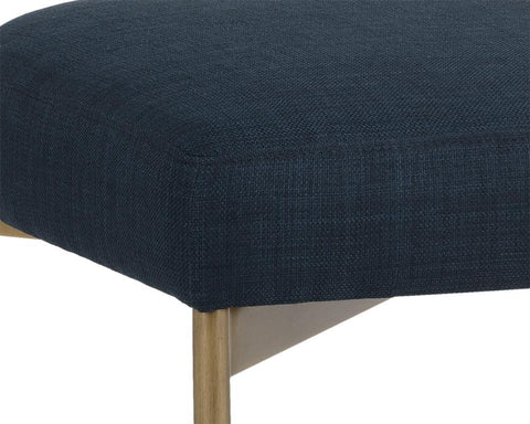 Timeless Minimalist Mid Century Upholstered Slat Dining Side Chair