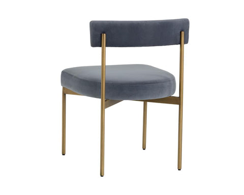 Timeless Minimalist Parsons Dining Side Chair in Velvet