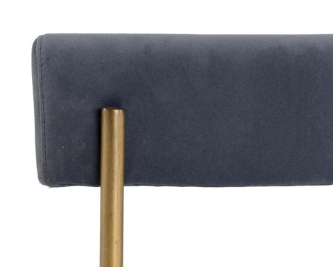 Timeless Minimalist Parsons Dining Side Chair in Velvet