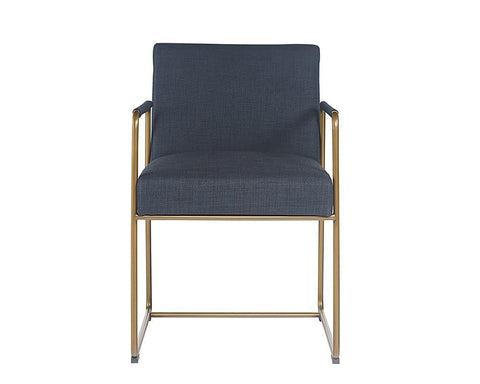 Timeless Minimalist Mid Century Cantilever Dining Armchair