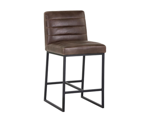 Havana Industrial Creative Modern Upholstered Counter Stool