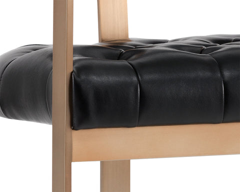 Industrial Creative Contemporary Upholstered Barrel Counter Stool