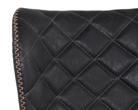 Lyla Urban Timeless Minimalist Quilted Bar Stool