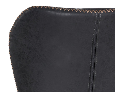 Lyla Urban Timeless Minimalist Quilted Bar Stool