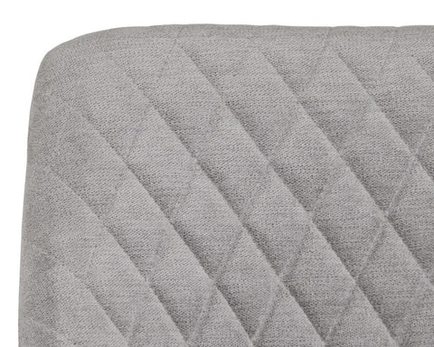 Timeless Minimalist Upholstered Dining Armchair with Tufting