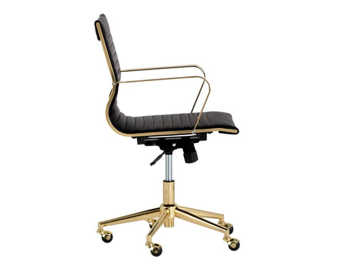 Parsons Timeless Minimalist Modern Upholstered Office Chair