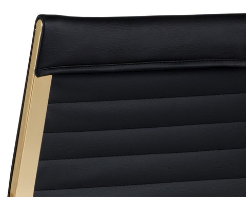 Parsons Timeless Minimalist Modern Upholstered Office Chair