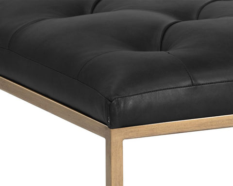 Timeless Minimalist Modern Tufted Cocktail Ottoman