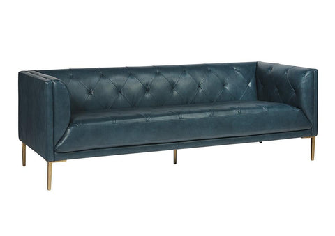 Westin Transitional Tight Back Tuxedo Sofa with Button Detailing