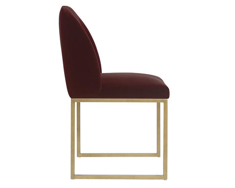 Timeless Minimalist Contemporary Barrel Back Dining Side Chair