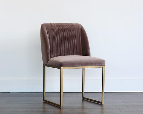 Timeless Minimalist Velvet Barrel Dining Side Chair