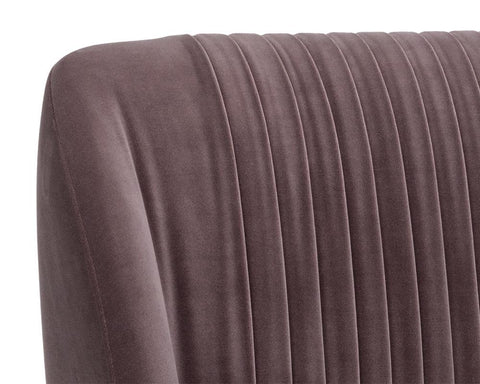 Timeless Minimalist Velvet Barrel Dining Side Chair