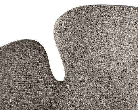 Timeless Minimalist Mid Century Barrel Counter Stool