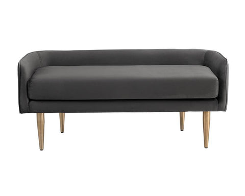 Timeless Minimalist Modern Upholstered Lounge Bench