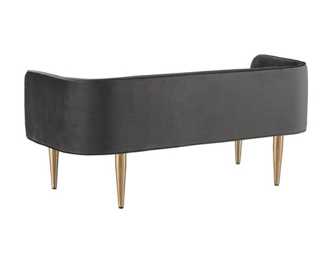 Timeless Minimalist Modern Upholstered Lounge Bench