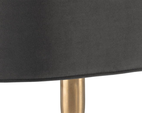 Timeless Minimalist Modern Upholstered Lounge Bench