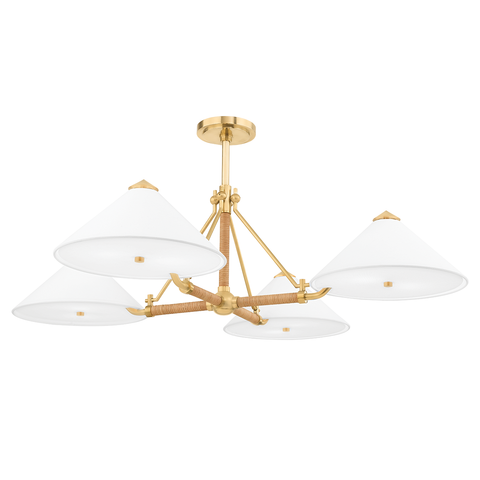 Williamsburg Modern Tiered Candelabra Chandelier Ceiling Light
