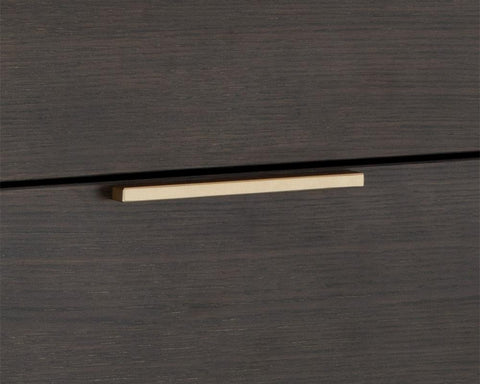 Rebel Double Dresser with Pull Handles Contemporary Chest