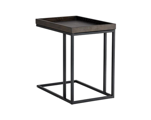Sunpan Timeless Minimalist C Table Modern End Table